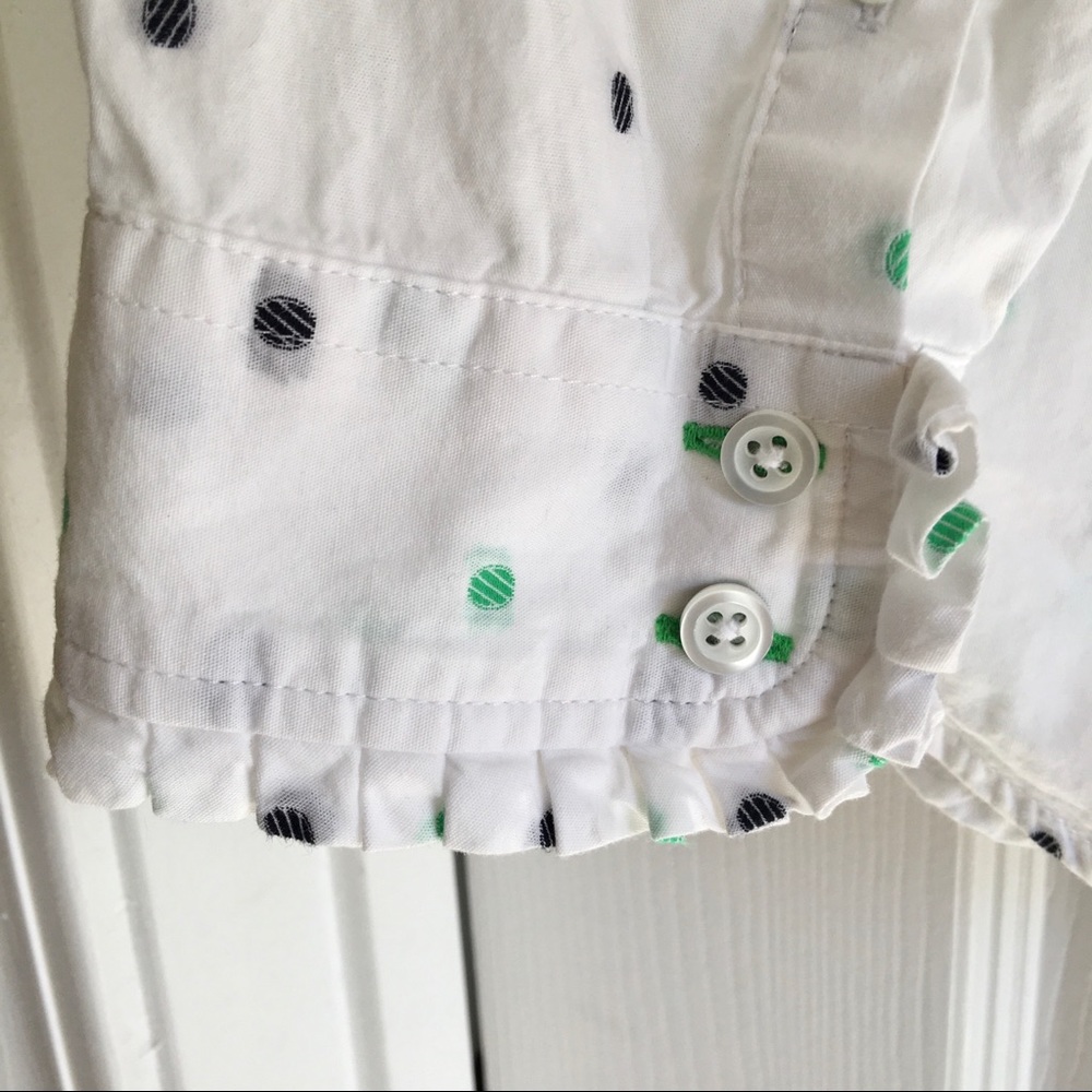 Fresh Talbots Swiss dot pullover style top!!☘️ - Picture 9 of 12